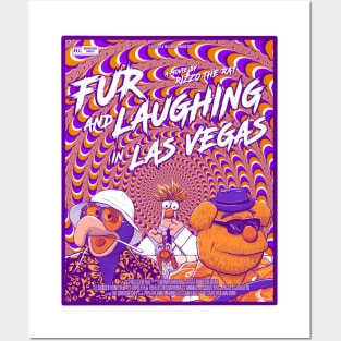 Fur and Laughing in Las Vegas 2.0 Posters and Art